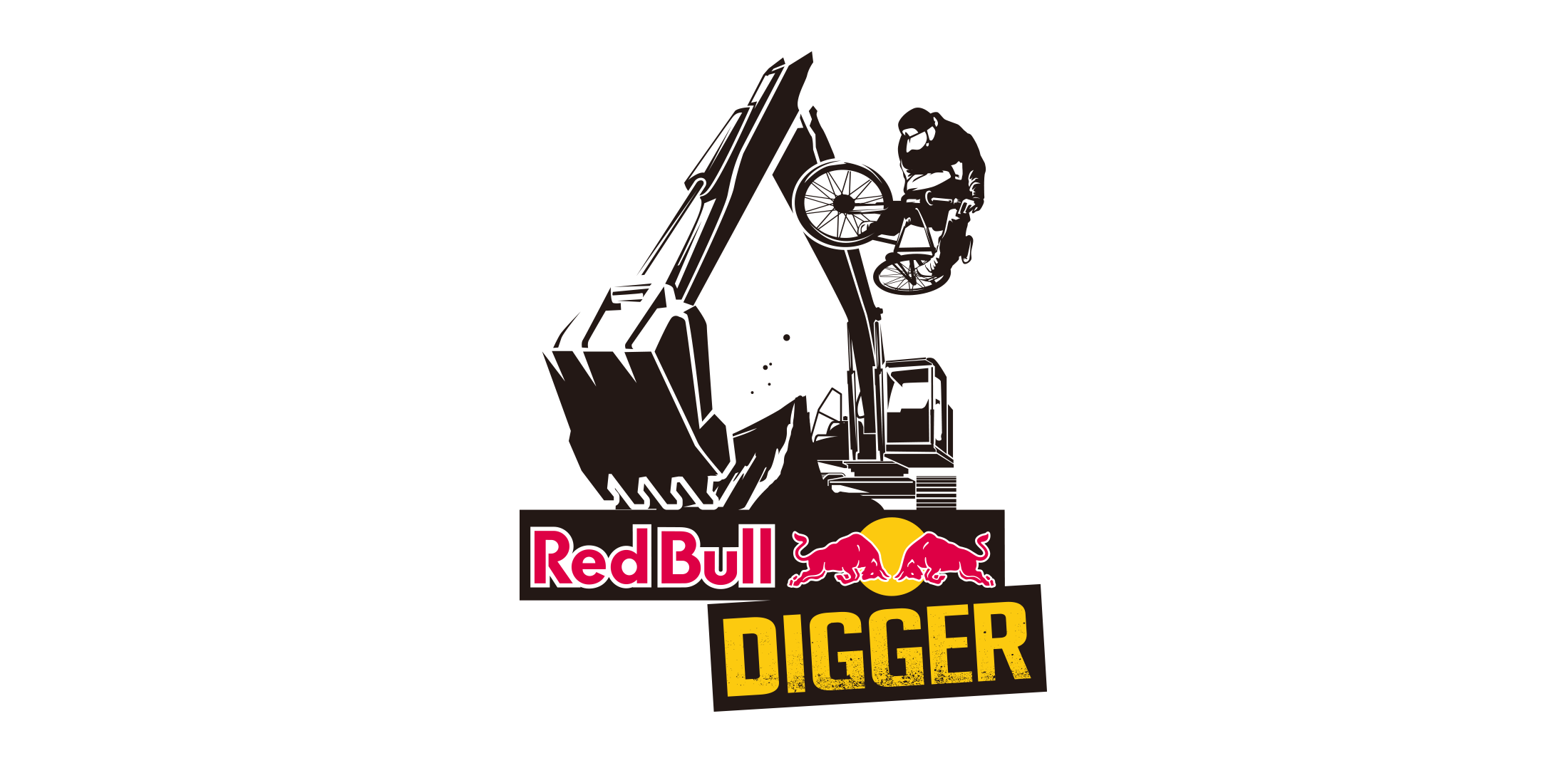 Red Bull Digger Logo Uzura Inc